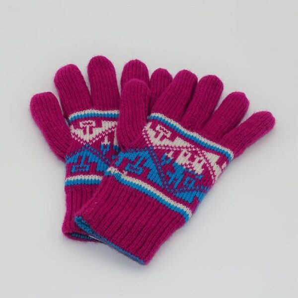 Alpaka Fingerhandschuhe Inka