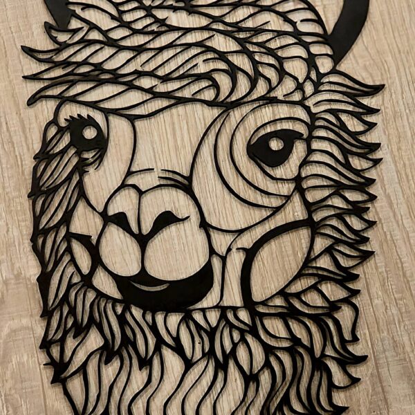 Schattenbild # "Alpaka 01"